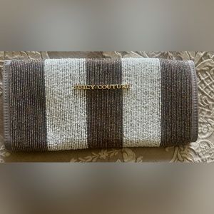 Juicy Couture beaded clutch